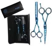 Nożyczki fryzjerskie - Kiepe (282) Zestaw Acqua nożyczki + degażówki - miniaturka - grafika 1