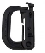 Sprzęt wspinaczkowy - MFH Karabińczyk Max Fuchs - 2 szt. Black (27550A) 27550A - miniaturka - grafika 1