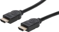 Kable - Manhattan Kabel HDMI HDMI 1.8m czarny 355346 355346 - miniaturka - grafika 1