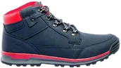Buty sportowe męskie - IGUANA Męskie Buty casual SEVERO MID 7171-NAVY/RED - miniaturka - grafika 1