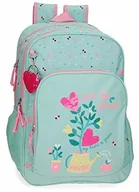 Plecaki - MOVOM Movom Doniczka plecak z dwoma przegródkami zielony 32 x 45 x 17 cm poliester 24,48 l 2022421 - miniaturka - grafika 1