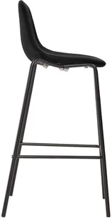 vidaXL 3-częściowy zestaw mebli barowych, tkanina, czarny 8719883854922 - Stoły z krzesłami - miniaturka - grafika 5