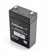Baterie do zasilaczy awaryjnych UPS - Akumulator Multipower MP2.8-6P 6V 2,8Ah Agm - miniaturka - grafika 1