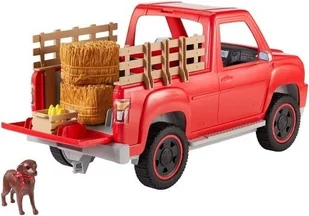 Mattel Barbie Auto Samochód Dla Lalki Pickup i Lalka Farmerka GFF52 A3b^ - Akcesoria dla lalek - miniaturka - grafika 3