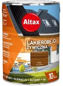 Farby i impregnaty do drewna - Altax lakierobejca żywiczna, brąz, 5l - miniaturka - grafika 1
