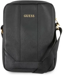 Guess Torba GUTB10TBK 10" czarna/black Saffiano Tablet Bag - Torby na laptopy - miniaturka - grafika 2