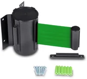 Akcesoria do reklamy - Kaseta ścienna czarna z taśmą zieloną 2,2m - miniaturka - grafika 1