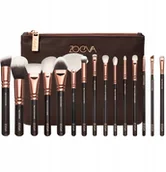 Pędzle do makijażu - Zoeva Zestaw pędzli Rose Golden v.1 15szt. + Etui - miniaturka - grafika 1
