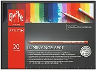 Przybory szkolne - Unbekannt Caran d d'ache  Luminance 6901 znak "Długopisy" w metalowym pudełku  20 sztuk 6901.720 - miniaturka - grafika 1
