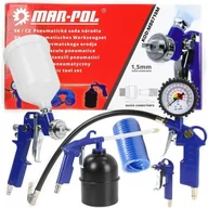 Pistolety pneumatyczne - MAR-POL Zestaw do kompresora 5PCS HIT M80710M - miniaturka - grafika 1