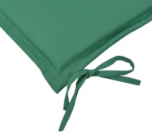 vidaXL Poduszka na ławkę ogrodową, 150x50x3 cm, zielona - Poduszki na krzesła - miniaturka - grafika 6