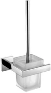 Akcesoria do wc - Franke Szczotka do WC CUBUS Franke stal szlachetna połysk + szkło matowe CUBX005HP - miniaturka - grafika 1