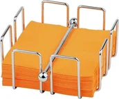 Wyposażenie lokali gastronomicznych - APS Serwetnik Chromowany | 133x135x65 mm 762 - miniaturka - grafika 1