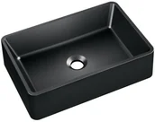 Umywalki - AXIS Umywalka Bochun Granit Czarny 45 X 30 Axis - miniaturka - grafika 1