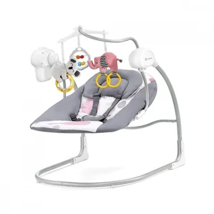 KinderKraft Minky Różowy - Leżaczki i huśtawki - miniaturka - grafika 2