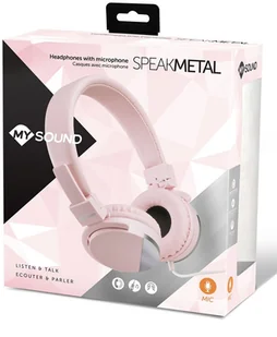 Meliconi Speak Metal Biały - Słuchawki - miniaturka - grafika 4