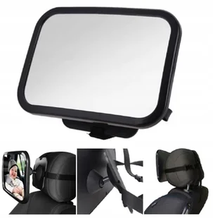 Lusterko do obserwacji dziecka w samochodzie aucie - Akcesoria do fotelików - miniaturka - grafika 5