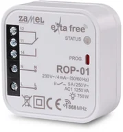 Systemy inteligentnych domów - Zamel ZAMEL SP Z O.O Radiowy odbiornik dopuszkowy 1-kan EXTA FREE ROP-01 ROP-01 - miniaturka - grafika 1