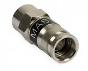 Złącza, przejściówki, adaptery - ABCVISION Złącze F MASTER na przewód RG-6 Tri-Shield F/ZAC-RG-6/TRISHIELD - miniaturka - grafika 1