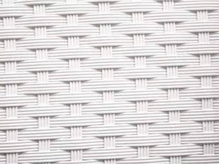 Beliani Meble ogrodowe białe - rattanowe - tarasowe - balkonowe - ROMA biały - Meble ogrodowe - miniaturka - grafika 8