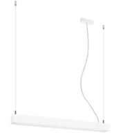 Lampy sufitowe - Thoro Nowatorska Lampa Wisząca PINNE 650 BIAŁA Minimalistyczny Design Żyrandol Sufitowy Regulacja Długości Moduł LED Ciepła Barwa Światła Oświetlenie nad Stół do Salonu Sypialni Oprawa THORO TH.029 - miniaturka - grafika 1