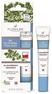 Flos-Lek Żel do powiek i pod oczy ze świetlikiem lekarskim 15ml 100115-uniw - Kosmetyki pod oczy Flos-Lek Żel do powiek i pod oczy ze świetlikiem lekarskim 15ml 100115-uniw - Kosmetyki pod oczy - miniaturka - grafika 1