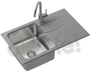 STEINER FUS_M7848SZ_3623500BS Michael 111 Fusion + bateria Kate szary FUS M7848SZ 3623500BS - Zlewozmywaki - miniaturka - grafika 2