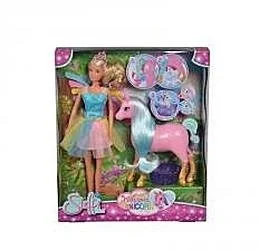 Simba Toys Wróżka Steffi z jednorożcem w ciąży - Lalki dla dziewczynek - miniaturka - grafika 2