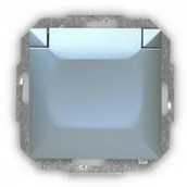 Gniazdka elektryczne - Abex Perła srebrny gniazdo bryzgoszczelne +0) PT-16PH PT-16PH-srebrny - miniaturka - grafika 1