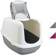 Kuwety dla kotów - Savic Nestor XXL Kuweta dla kota - Jasnoszaro-biała - miniaturka - grafika 1