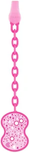 Chicco Łańcuszek Z Klipsem Do Smoczka Mix Różowy Niebieski Zielony - Akcesoria do smoczków - miniaturka - grafika 3