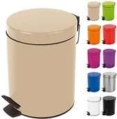 Kosze na śmieci - Spirella spirella 10.16868 Sydney 5 L kosz na śmieci, Piaskowy 10.16868 - miniaturka - grafika 1