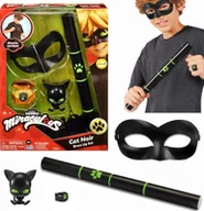 Lalki dla dziewczynek - Bandai CZARNY KOT PRZEBRANIE MIRACULUM BIEDRONKA 453915 - miniaturka - grafika 1