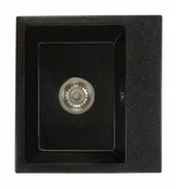 Zlewozmywaki - Brado Zlewozmywak granitowy DON czarny nakrapiany donczn - miniaturka - grafika 1