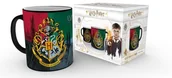 Gadżety dla graczy - WEBHIDDENBRAND Kubek Harry Potter Hogwarts Crest zmieniający się pod wpływem ciepła) - miniaturka - grafika 1