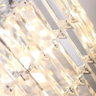 Maxlight Kryształowa LAMPA sufitowa PUCCINI C0129 okrągła OPRAWA plafon glamour crystal przezroczysty C0129 - Lampy sufitowe - miniaturka - grafika 4