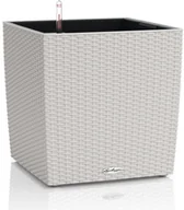Donice - Lechuza Donica CUBE Cottage 40/40/40 jasny szary CUBE COTTAGE 40 JSZA - miniaturka - grafika 1