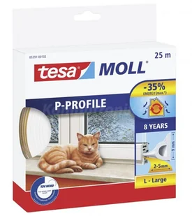 Tesa Uszczelka samoprzylepna do okien pcv P 25m - Akcesoria do okien - miniaturka - grafika 3
