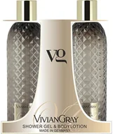 Zestawy kosmetyków damskich - Vivian Gray Zestaw kosmetyczny do pielęgnacji ciała Ylang & Vanilla Shower Gel & Body Lotion) - miniaturka - grafika 1