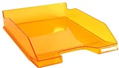 Półki na dokumenty - Exacompta półka na listy A4 + 6 sztuki Tangerine błyszczący przezroczysty 113246D - miniaturka - grafika 1