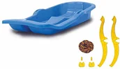 Sanki i ślizgacze - Jamara 460365 460365-Snow Play Bob Karol z hamulcem 80 cm układ kierowniczy danego hamulca ręcznego, linka do ciągnięcia, aerodynamiczna konstrukcja, ergonomiczne siedzenie, wytrzymałe tworzywo sztucz - miniaturka - grafika 1