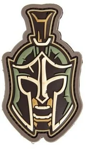 Mil Spec Naszywka Spartan Warrior Head Olive (MSM-30-027455) G MSM-30-027455 - Odzież taktyczna i umundurowanie - miniaturka - grafika 2