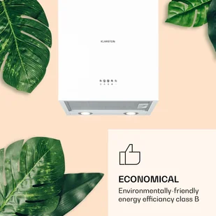 Klarstein Monumenta 40 Biały CGCH3-Monumenta-WH - Okapy kuchenne - miniaturka - grafika 4