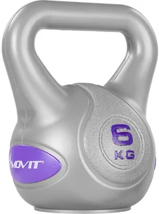 Movit SREBRNA HANTLA KOMPOZYTOWA KULA KETTLEBELL KETLA 6KG 20040546 - Kettlebell - miniaturka - grafika 3