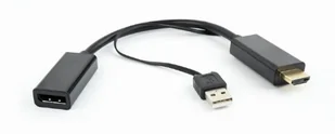 Gembird Adapter HDMI do Display Port czarny DSC-HDMI-DP - Adaptery i przejściówki - miniaturka - grafika 6