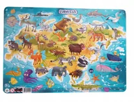 Puzzle - Puzzle ramkowe Koty 53 elementy - miniaturka - grafika 1