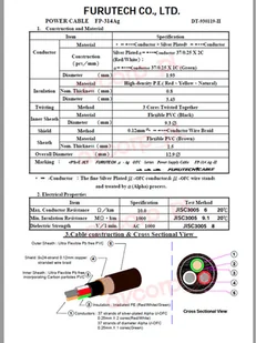 Furutech DIY: FP-314Ag-II - (na mtery) FP-314Ag-II (MF3117(W)) - Kable - miniaturka - grafika 2