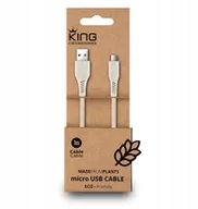 Kable USB - Ekologiczny Kabel Ładowarka Micro Usb Quick Charge - miniaturka - grafika 1