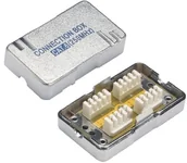 Złącza, przejściówki, adaptery - brak danych Puszka połączeniowa ekranowana kat - miniaturka - grafika 1