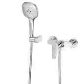 Baterie wannowe i prysznicowe - Tres Bateria Prysznicowa Ścienna Canigó 21716701 - miniaturka - grafika 1